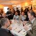 Diners share a laugh during Dining for Dollars fundraiser for HARC at Zingerman's Roadhouse on Wednesday.  Melanie Maxwell I AnnArbor.com
